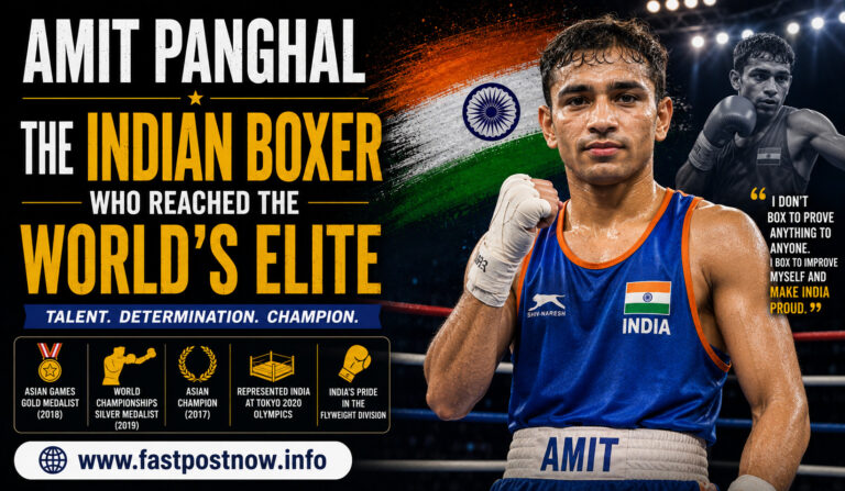 Amit Panghal: The Indian Boxer Who Reached the World’s Elite