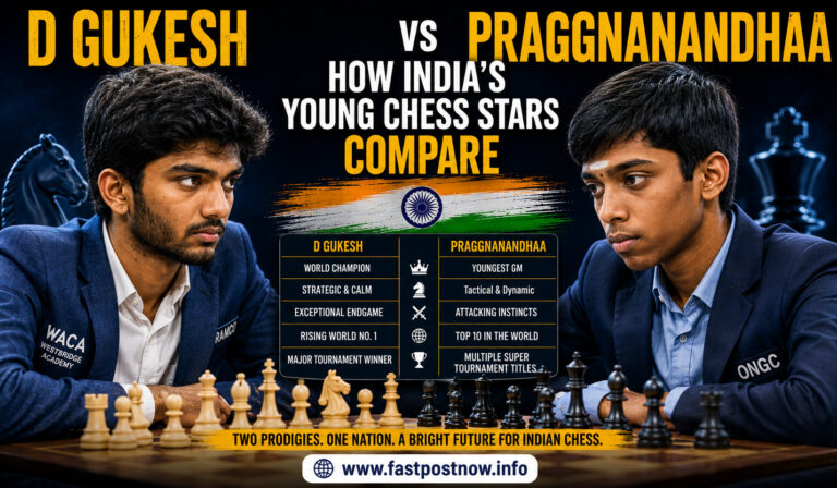 D Gukesh vs Praggnanandhaa: How India’s Young Chess Stars Compare